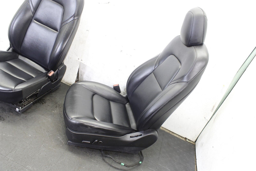 2021 Tesla Model 3 Black Seat Set Front And Rear Factory OEM 17-21