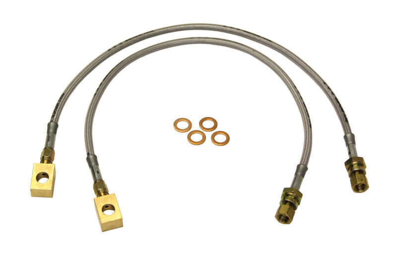 Skyjacker FBL50 Stainless Steel Brake Line Front Fits 1974-1977 Scout II