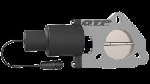 QTP QTEC225 2.25in Bolt-On QTEC Electric Cutout Valve - Single