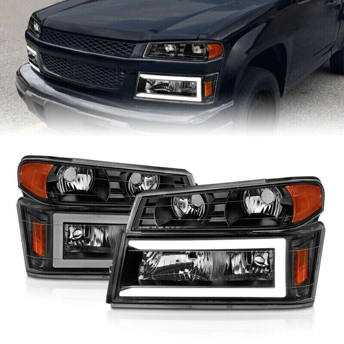 Anzo USA 111558 Crystal Headlight Set