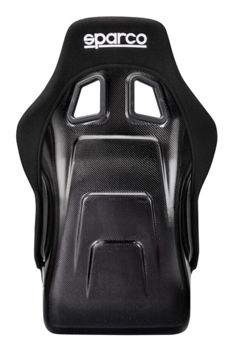 Sparco 008025ZNR QRT-C Series Black Carbon Seat Cover