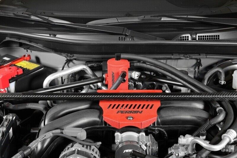 Perrin Red Air Oil Separator AOS for 2013-2024 Subaru BRZ , Toyota GR86 86 FR-S