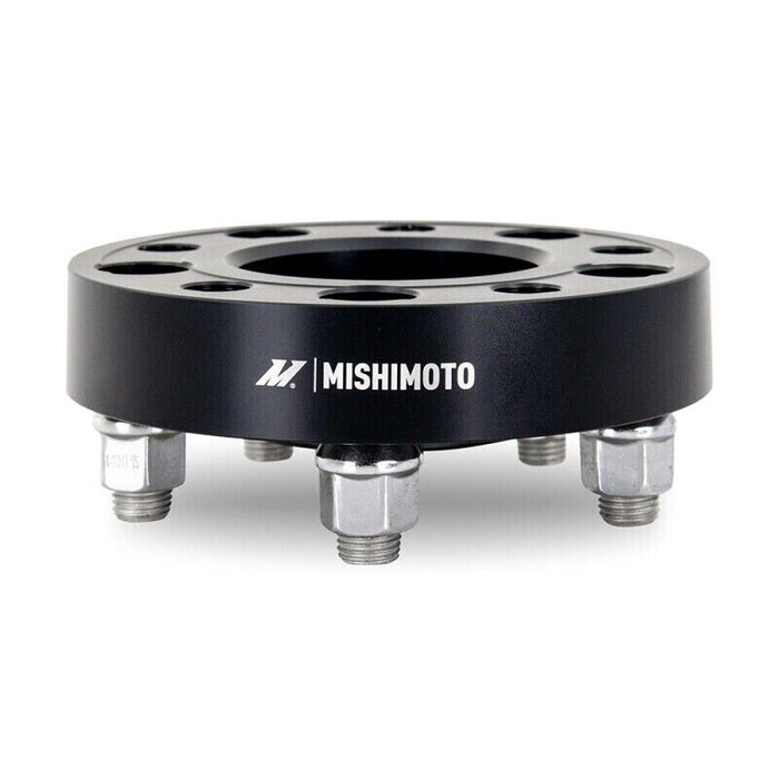 Mishimoto MMWS-001-250BK Wheel Spacers - 5X114.3 / 70.5 / 25 / M14 - Black