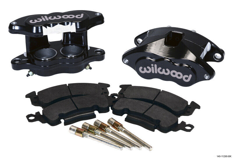 Wilwood 140-11290-BK Front Caliper Kit D52 12.190 in OD for 1968-1996 GM