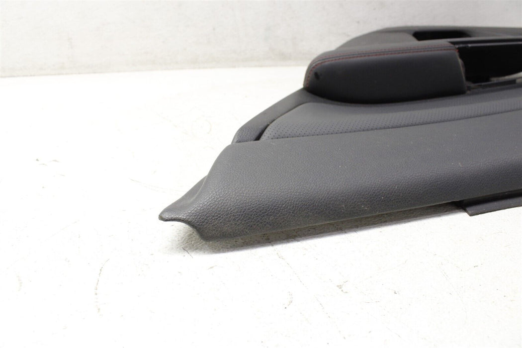 2020 Subaru WRX Passenger Rear Right Door Panel Cover Trim Assembly OEM 15-21
