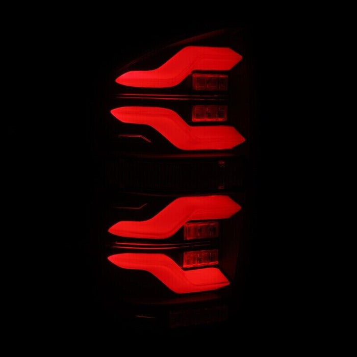 AlphaRex 680080 LED Taillights Alpha-Black For 16-22 Toyota Tacoma