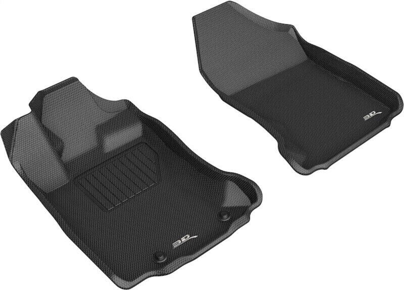 3D MAXpider L1SB02811509 KAGU Floor Mat Black 2pc. Front Row For 20-21 Outback