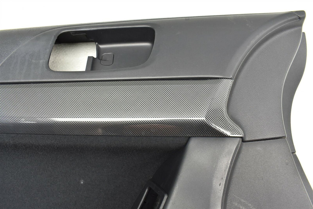 2008-2015 Mitsubishi Evolution X MR Evo Passenger Front Right Door Panel 08-15