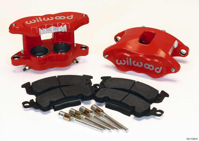 Wilwood 140-11290-R D52 Front Caliper Kit, 2 Inch Piston/1.28 Rotor