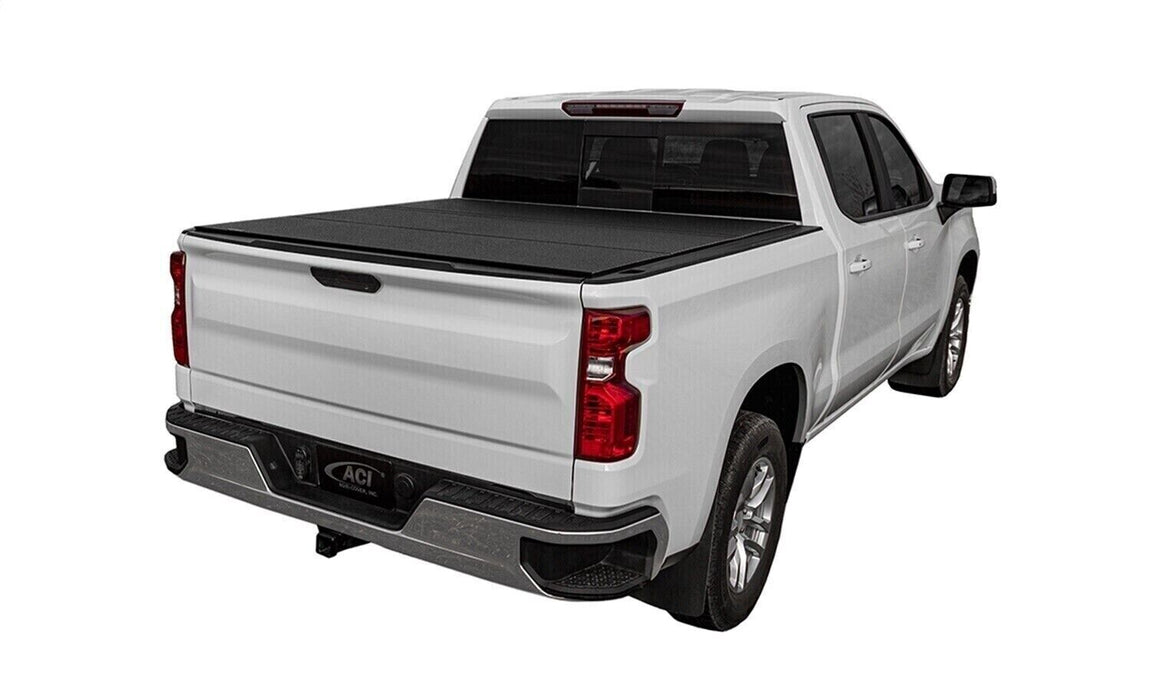 Access B3040029 Tonneau Cover LoMax Hard Tri-Fold Aluminum Black Urethane Finish