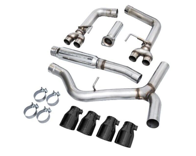AWE Tuning 2022+ VB For Subaru WRX Track Edition Exhaust - Diamond Black Tips