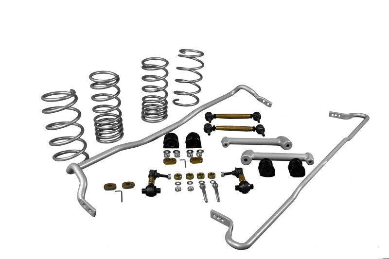 Whiteline GS1-SUB006 Grip Series Front and Rear Sway Bar/Coil Spring Kit