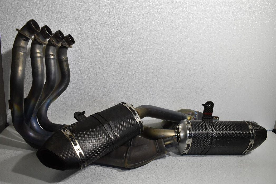 2006-2007 Kawasaki Ninja ZX1000D ZX10R AKRAPOVIC Titanium Carbon Dual Exhaust