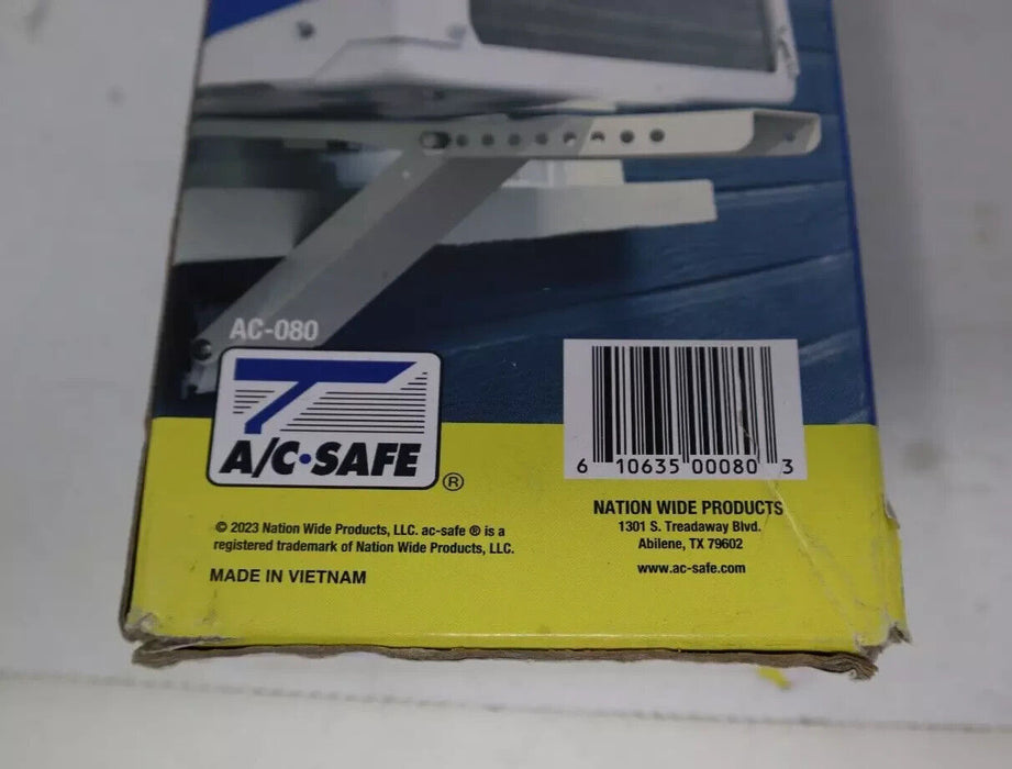 AC Safe Bracket Window AC 80lb Capacity AC-080 Small Window Air Conditioner