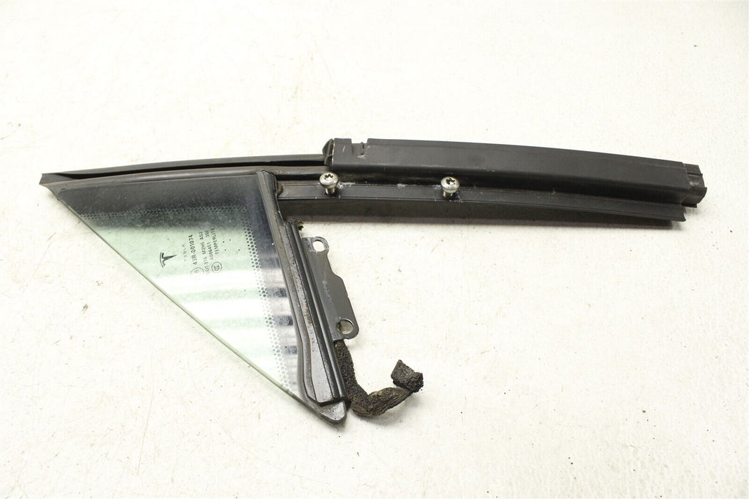 2013 Tesla Model S Driver Left Front Quarter Glass Window Assembly OEM 12-19