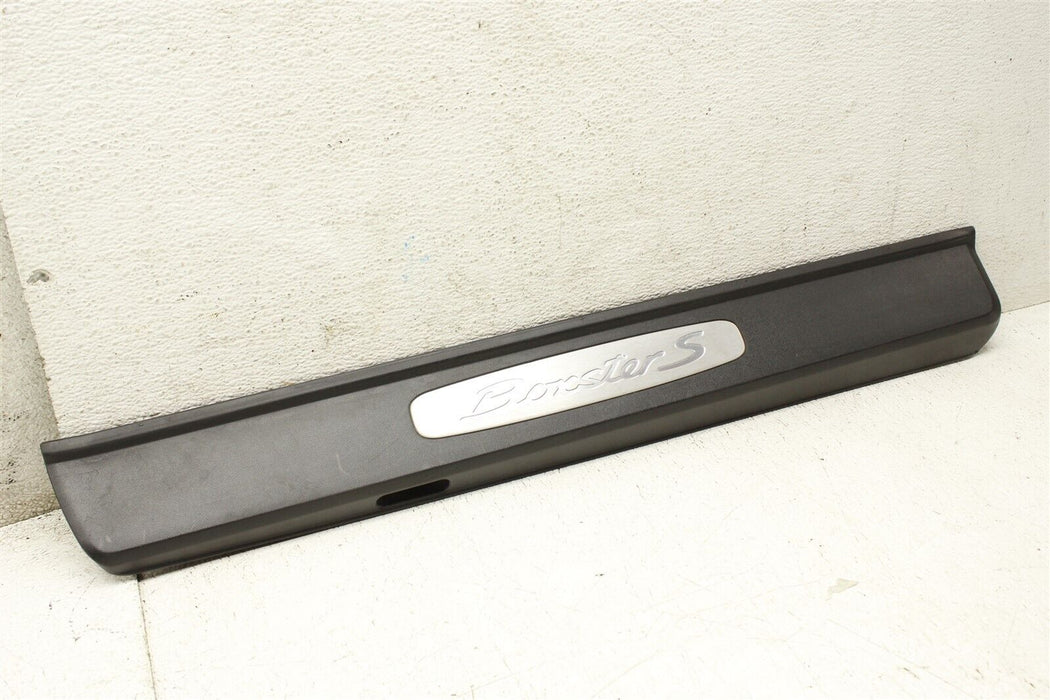 2015 Porsche Boxster S Door Sill Cover Trim Panel 98150466802 13-16