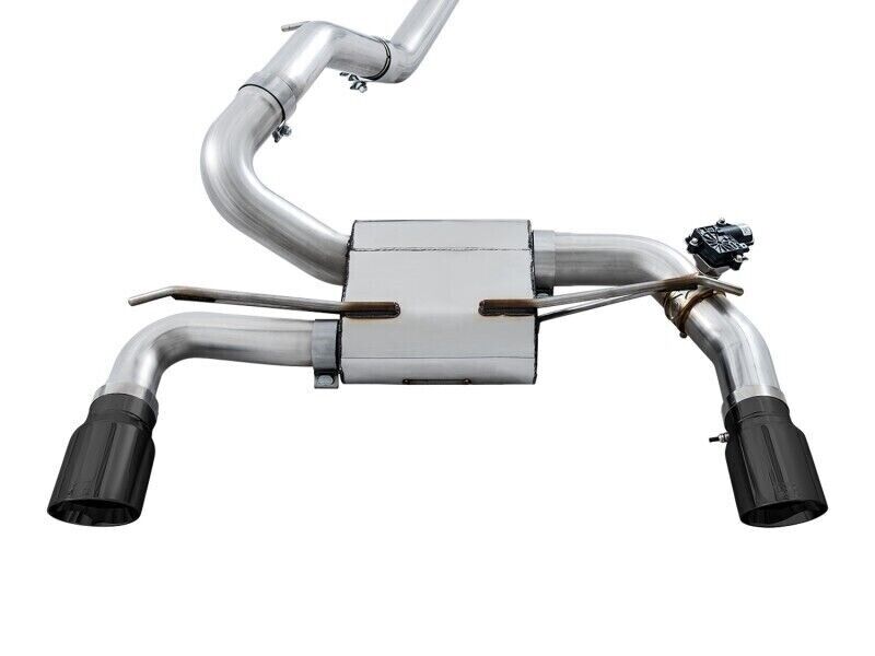 AWE 3025-33024 for Ford Focus RS SwitchPath Exhaust - Black Tips