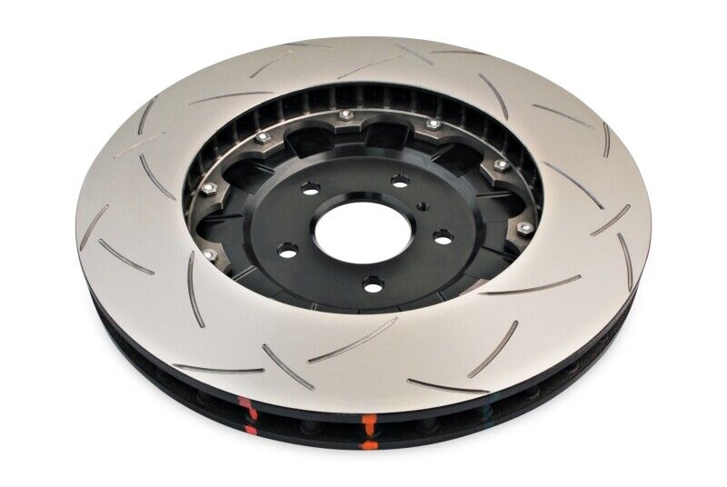 DBA 52320BLKS T3 5000 Uni-Directional Slotted Front Disc Rotor - Black Hat