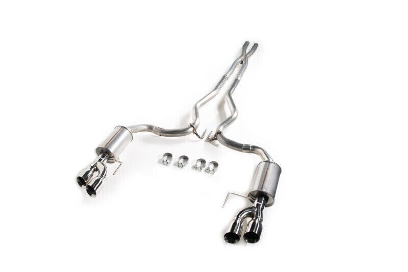 Roush 422293 Exhaust Active System T-304 Steel For 2018-2023 Ford Mustang GT