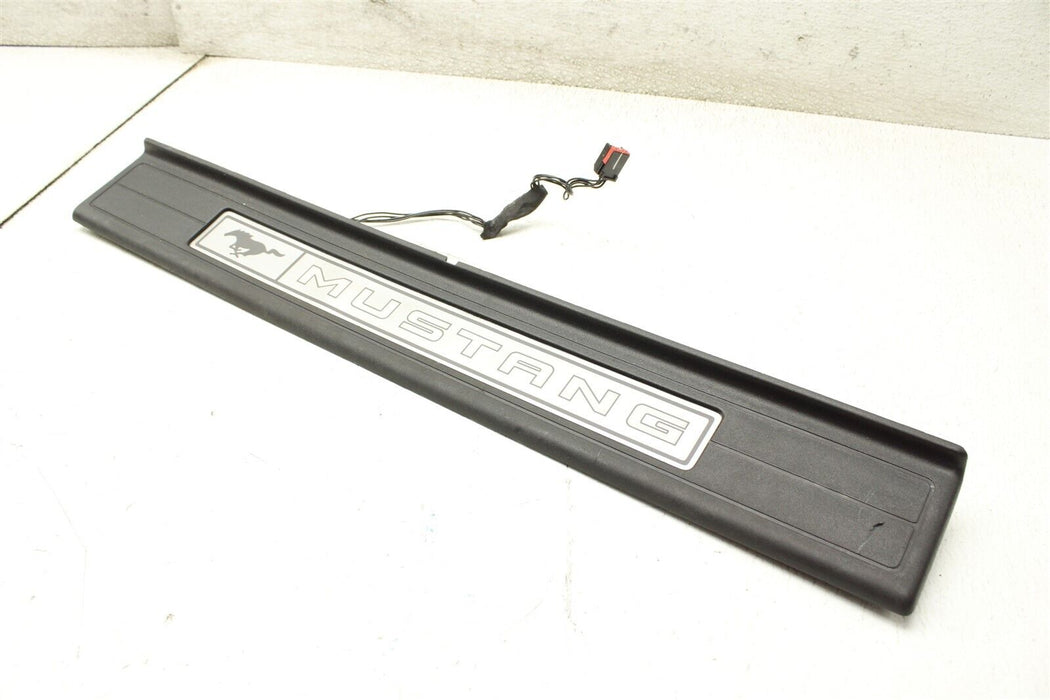 2020 Ford Mustang GT 5.0 Illuminated Door Sill Plate Panel Assembly OEM 15-22