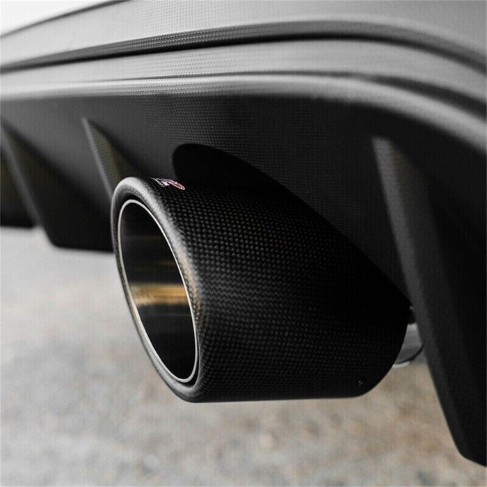 MBRP T5122CF Carbon Fiber Exhaust Tip - 3" Inlet, 4" Outlet, 7.7" Length