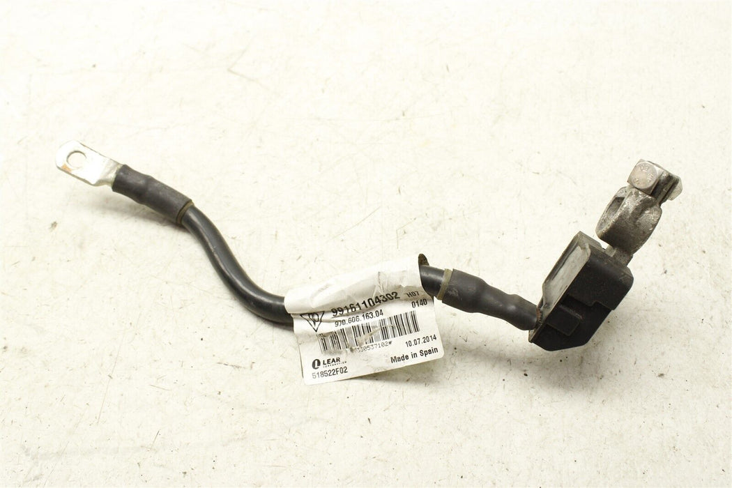 2015 Porsche Boxster S Negative Battery Cable 99161104302 13-16