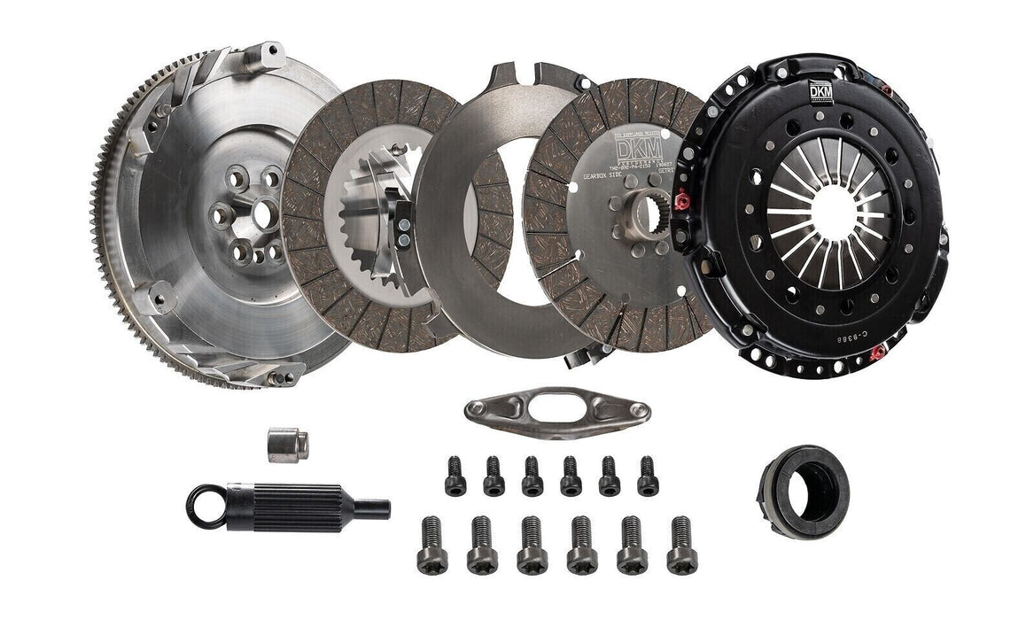 DKM Organic Twin Disc Clutch Kit w/Flywheel For BMW F22/F23 M 235i MS