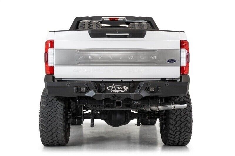 Addictive Desert Designs R160051280103 Bomber HD Rear Bumper - Hammer Black