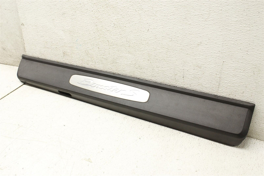 2015 Porsche Boxster S Door Sill Cover Trim Panel 98150466802 13-16