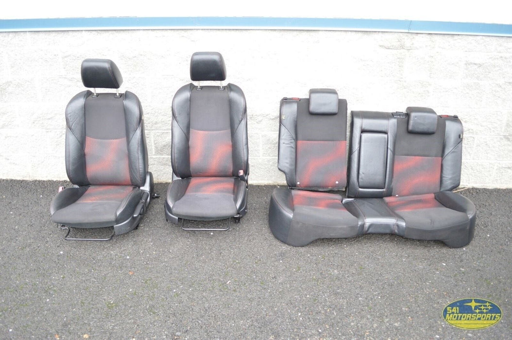 10-12 Mazdaspeed3 Front Rear Seat Set Assembly OEM Speed 3 MS3 2010-2012