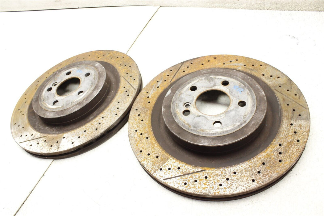 2017 Mercedes-Benz C63 AMG Rear Brake Rotor Set Rotors