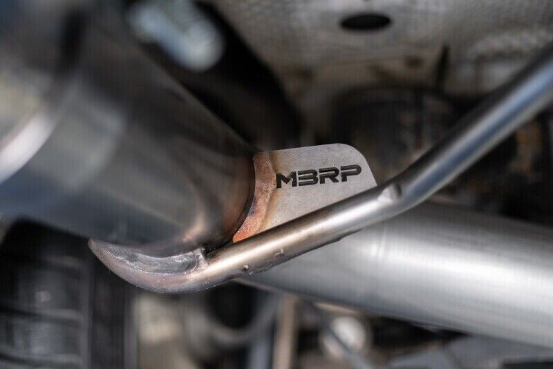 MBRP Exhaust S56023CF Armor Pro Axle Back Muffler Bypass Fits 15-21 Macan