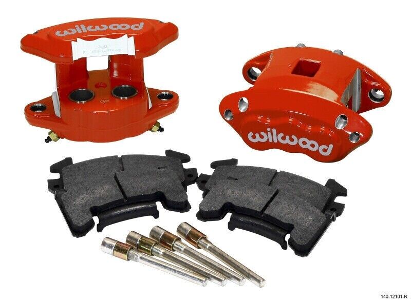 Wilwood 140-12101-R D154 Rear Caliper Kit, 1.12 Inch Piston/1.04 Rotor