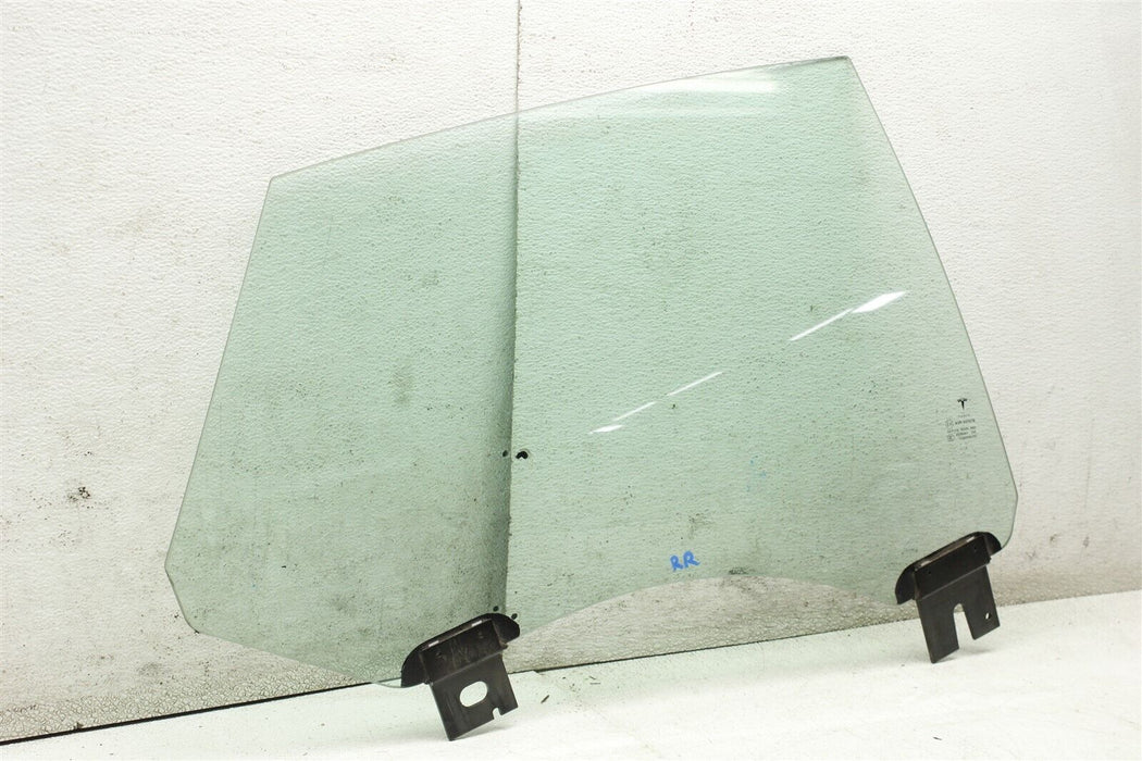 2013 Tesla Model S Passenger Rear Right Door Window Glass Assembly OEM 12-20