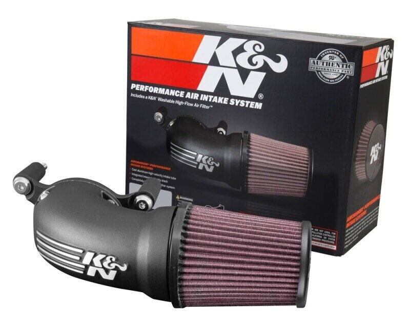 K&N 57-1134 Performance Air Intake System Fits 08-17 Harley Davidson