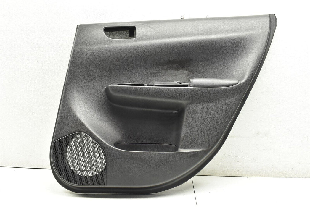 2008-2014 Subaru WRX Passenger Rear Right Door Panel Card Cover OEM 08-14