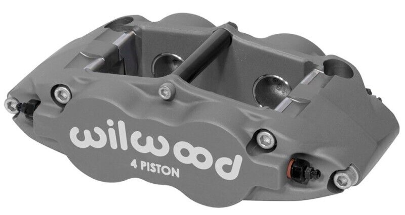 Wilwood 120-13232 Brake Caliper Superlite 4 Piston Gray 14.in ODx1.25in Rotor