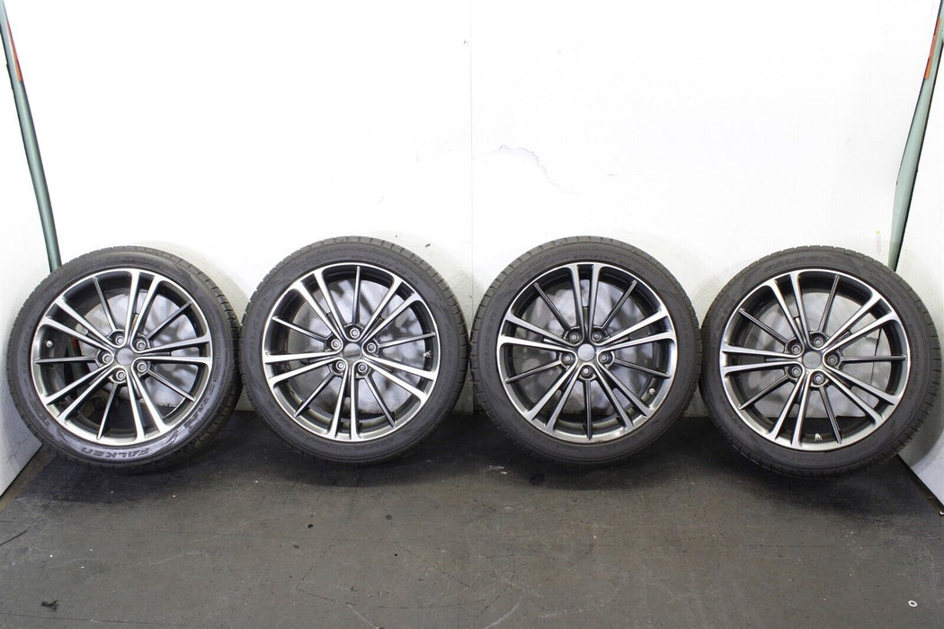 2013-2016 SUBARU BRZ SCION FRS 17 INCH WHEELS RIMS TIRES SET OEM