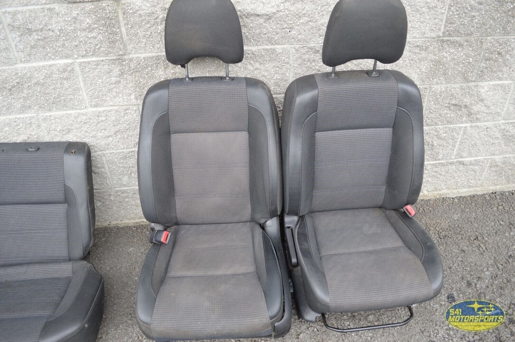 2005 SUBARU FORESTER XT FRONT REAR RIGHT LEFT SEAT SET SEATS