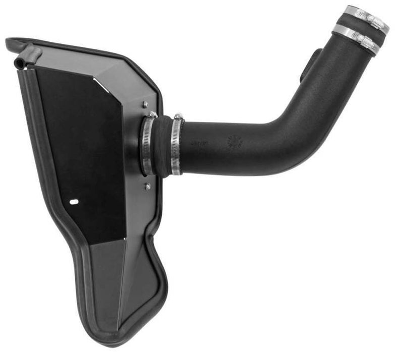 K&N 57-2594 Black Cotton Gauze Performance Air Intake System for 15-17 Mustang