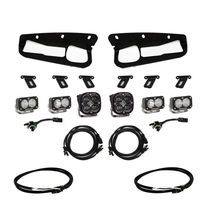 Baja Designs Dual Squadron & S2 Sport Fog Light Kit For 2017-2020 Ford Raptor