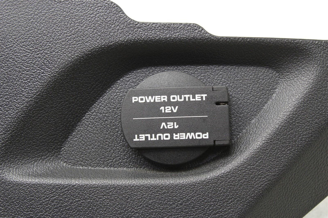 2015 Porsche Boxster S Power Outlet Trim Panel 13-16