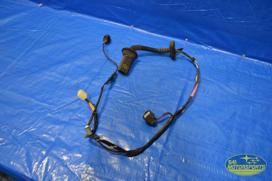 06 Mitsubishi Lancer Evolution 9 Door Wiring Harness Rear Right OEM EVO9 2006