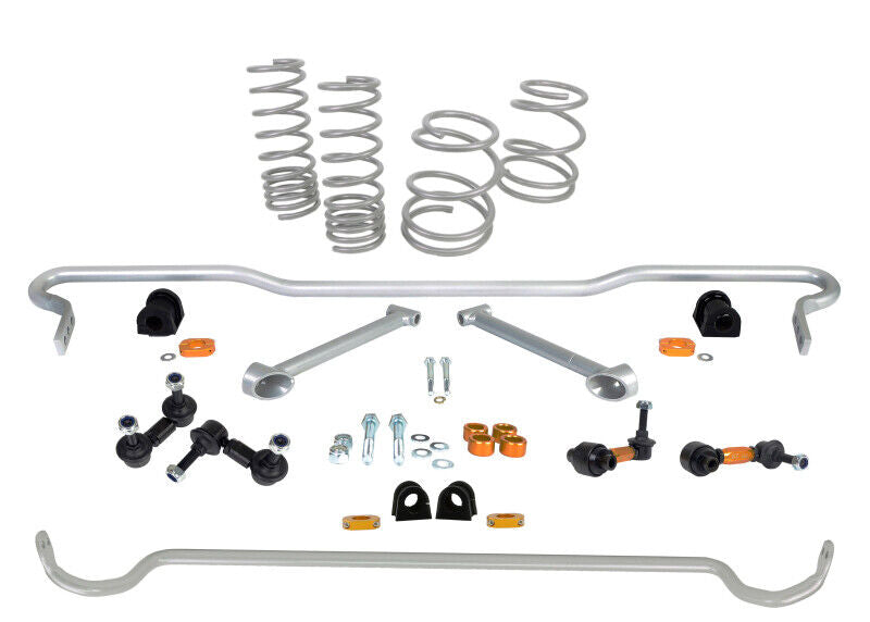 Whiteline GS1-SUB009 Grip Series Front and Rear Sway Bar/Coil Spring Kit