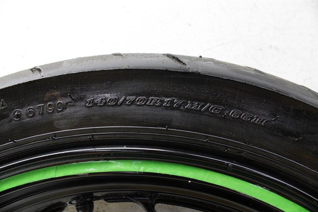 2014 Kawasaki Ninja EX300 BENT Rear Wheel Rim Tire 13-17