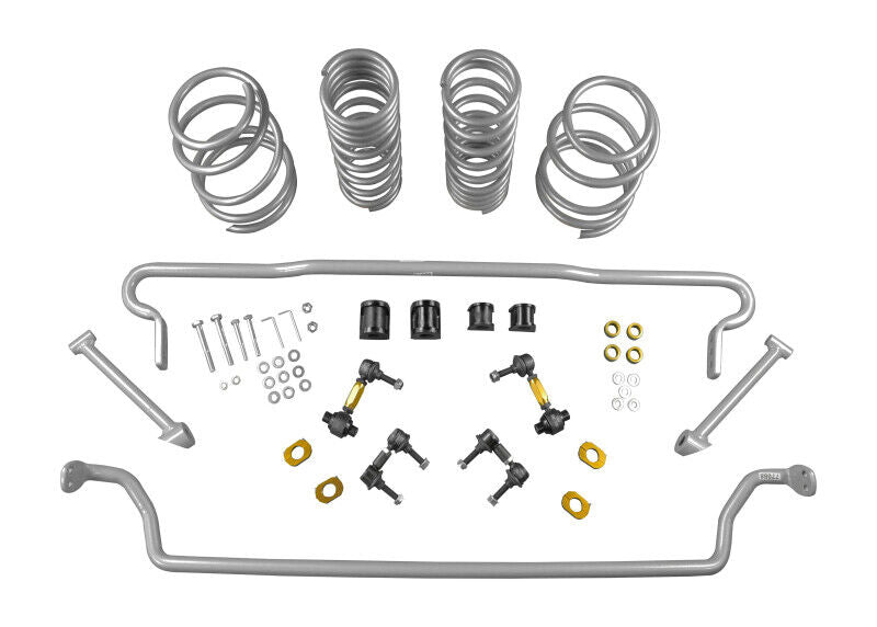 Whiteline GS1-SUB005 Grip Series Front and Rear Sway Bar/Coil Spring Kit