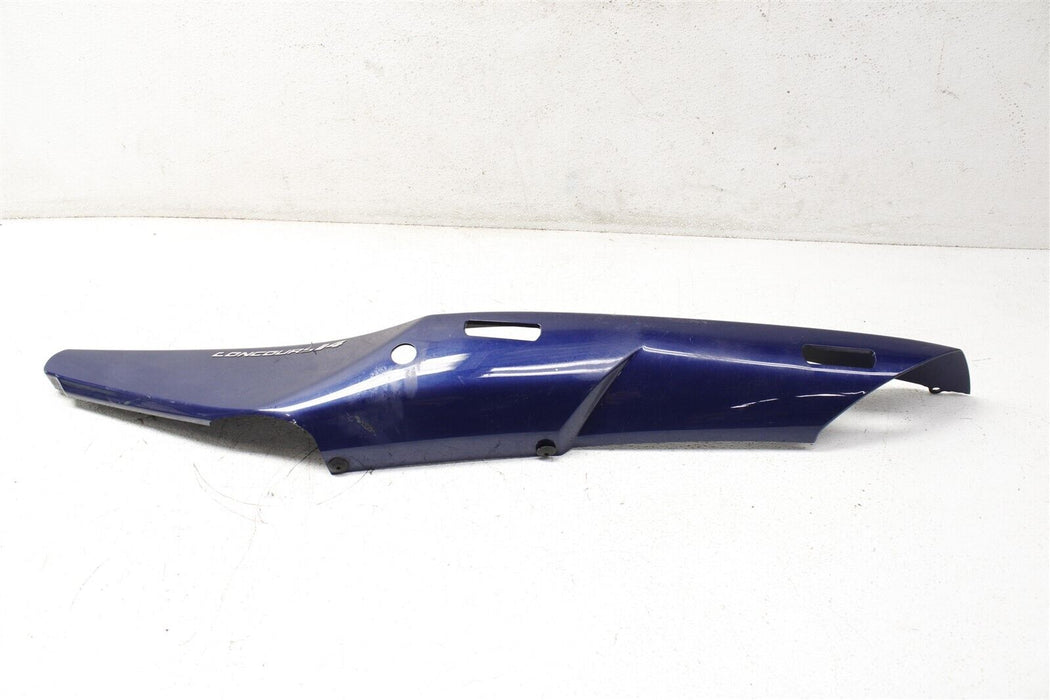 2013 Kawasaki ZG1400 Concours Left Rear Fairing Cover Trim Assembly OEM 10-14