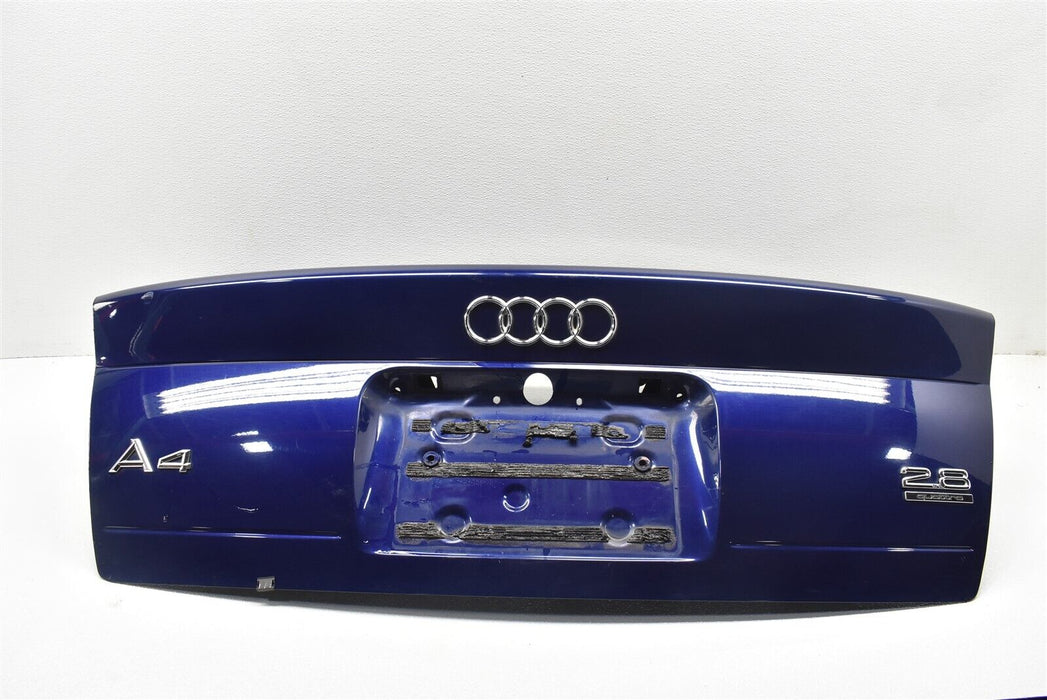 1999-2001 Audi A4 Trunk Lid Assembly Blue 99-01