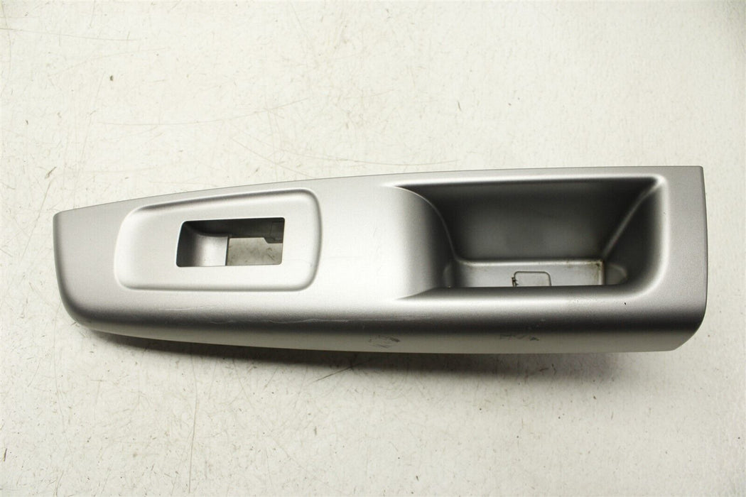 2008-2014 Subaru WRX Passenger Rear Right Window Switch Panel Trim OEM 08-14