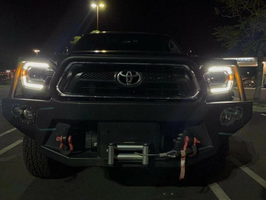 AlphaRex Alpha-Black LUXX Series LED Headlights for 2012-2015 Toyota Tacoma